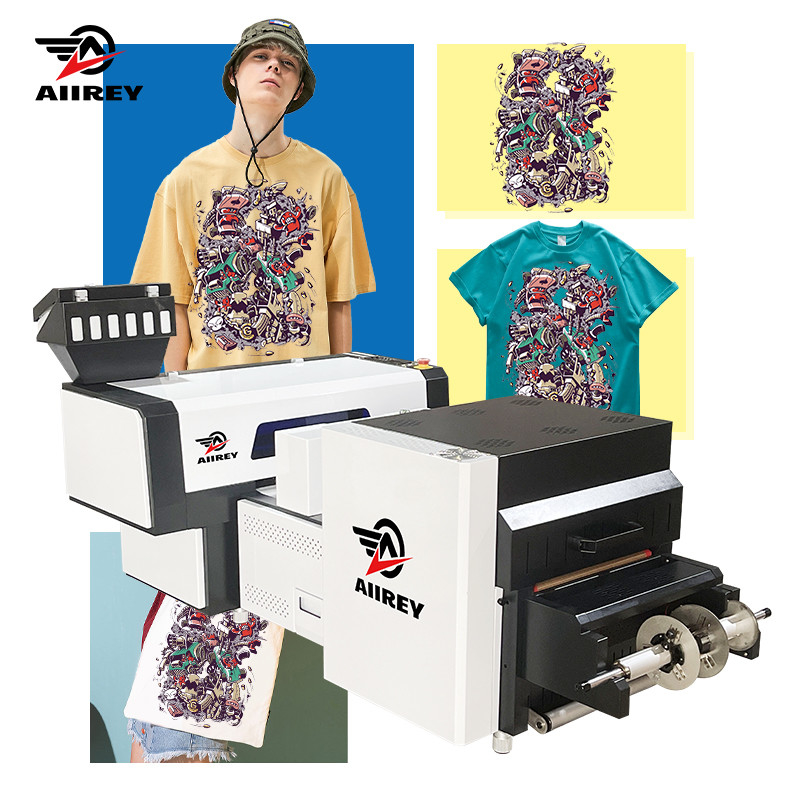 Cabeças Dtf Mini Shaker de Machine Double EPSON I3200 da impressora da camisa de A2 CMYK DTF T