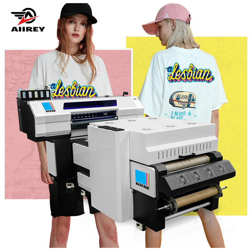 Modo HD DTF Transfer Film Printer 6 Pass 720*1800 Shaking Powder Retorno automático de pó gratuito