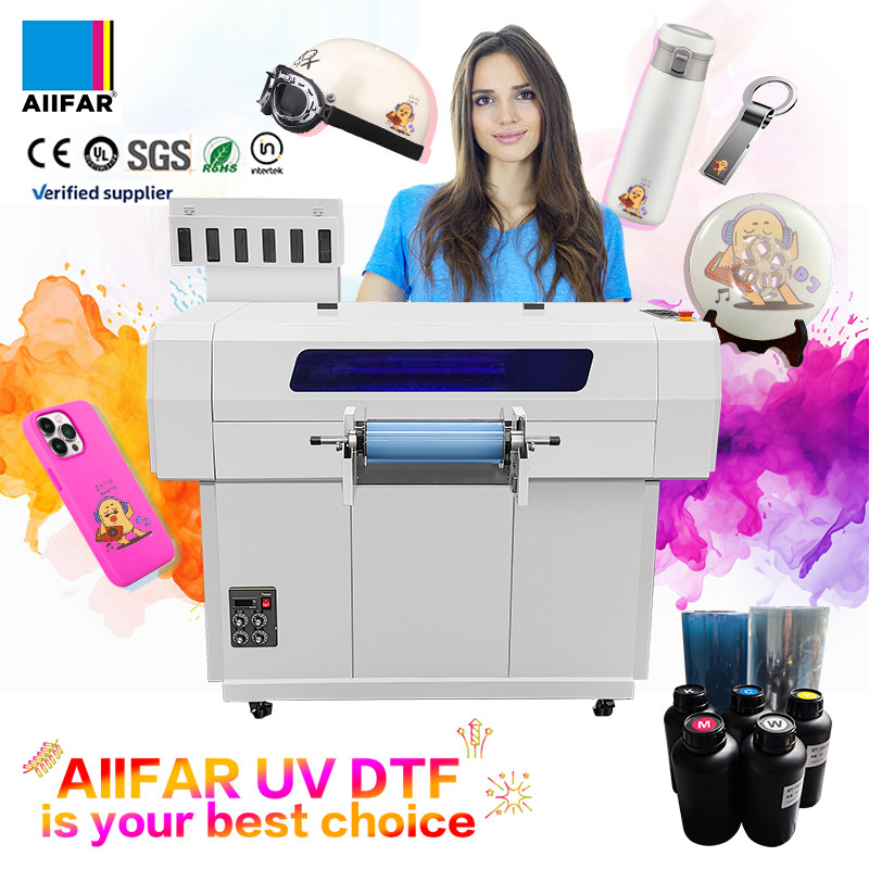Refinecolor Roll To Roll Impressora UV DTF 110V 220V Inspeção de saída de vídeo
