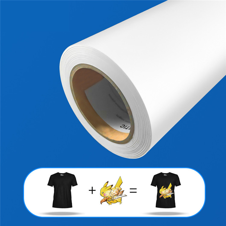Filme do ANIMAL DE ESTIMAÇÃO do tamanho DTF do rolo A3 para a impressora da tinta do Inkjet da camisa do algodão T